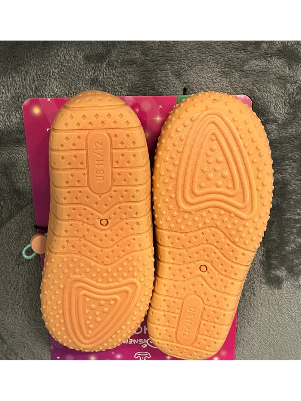 Disney Princess Ariel Toddler Water Shoes. Licensed. Adjustable strap. 11-12 NWT